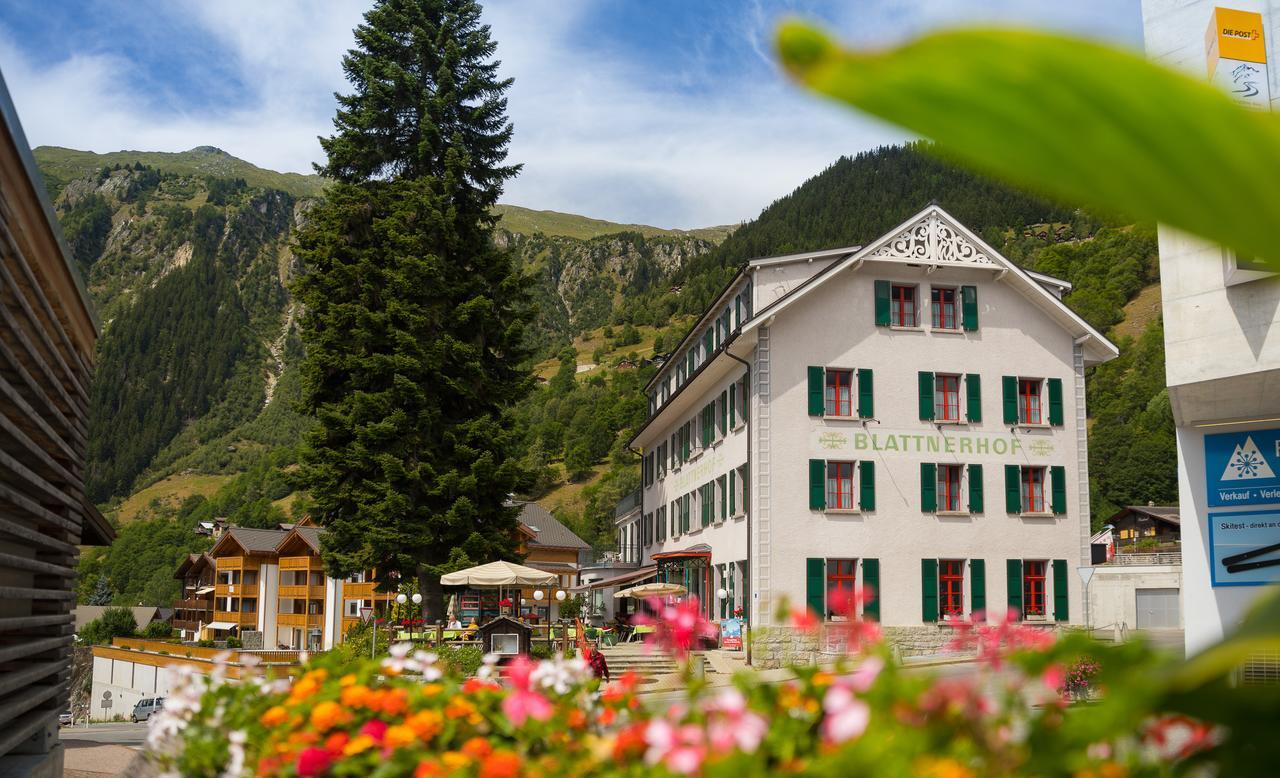 Hotel Blattnerhof Blatten bei Naters Eksteriør bilde
