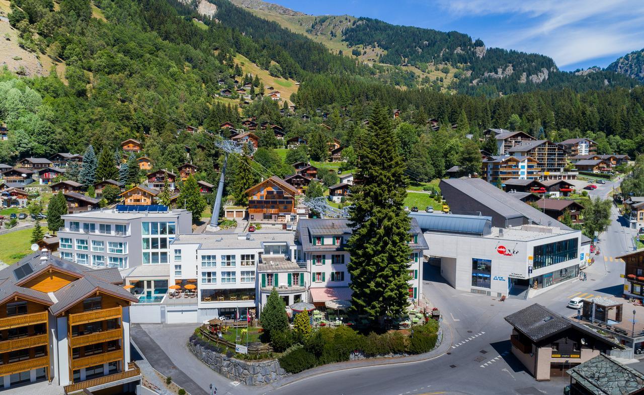 Hotel Blattnerhof Blatten bei Naters Eksteriør bilde