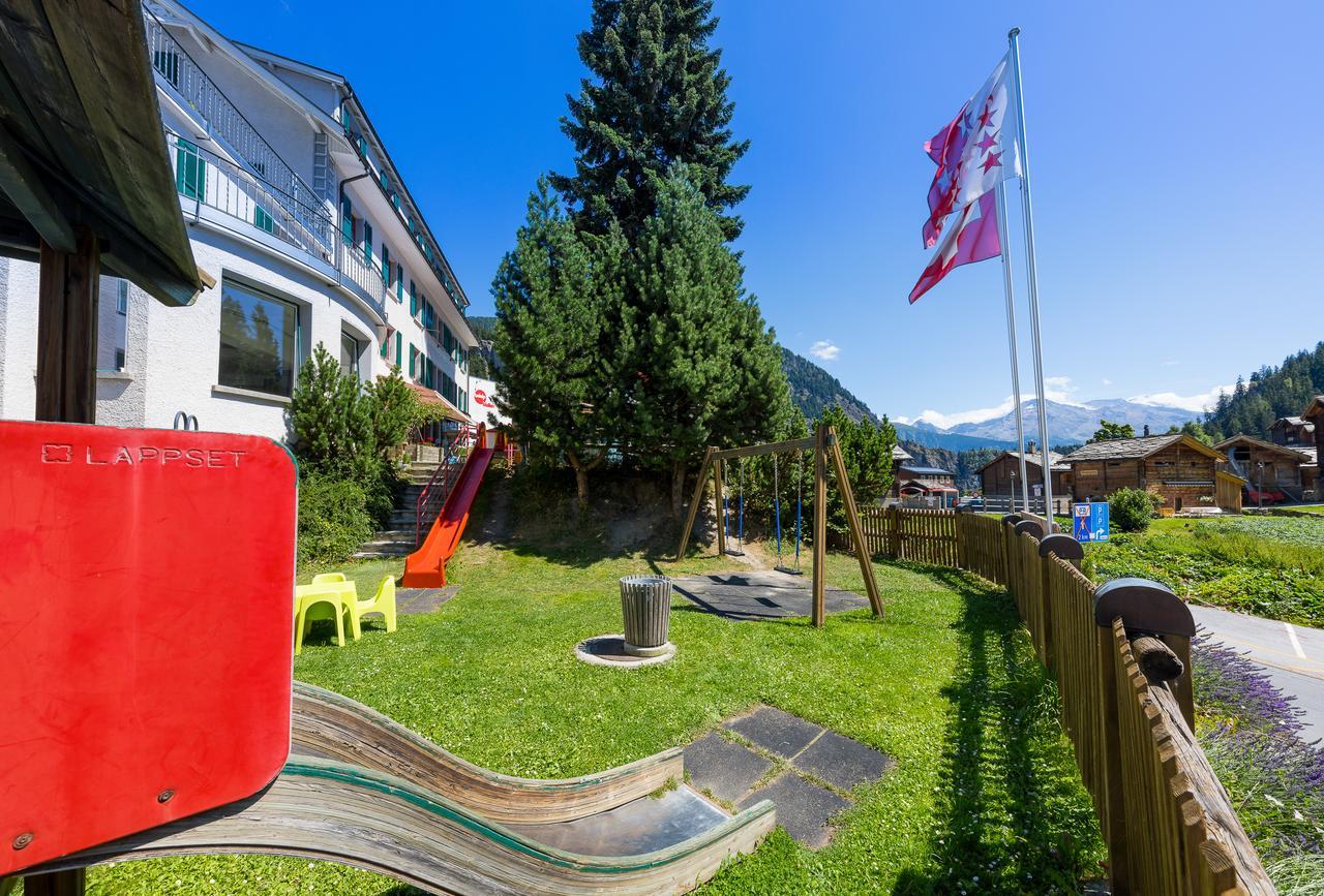 Hotel Blattnerhof Blatten bei Naters Eksteriør bilde
