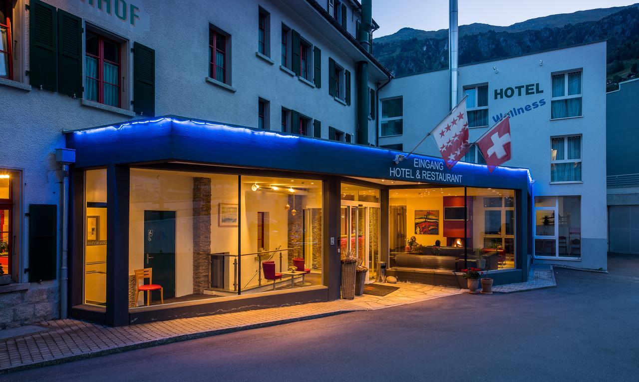 Hotel Blattnerhof Blatten bei Naters Eksteriør bilde