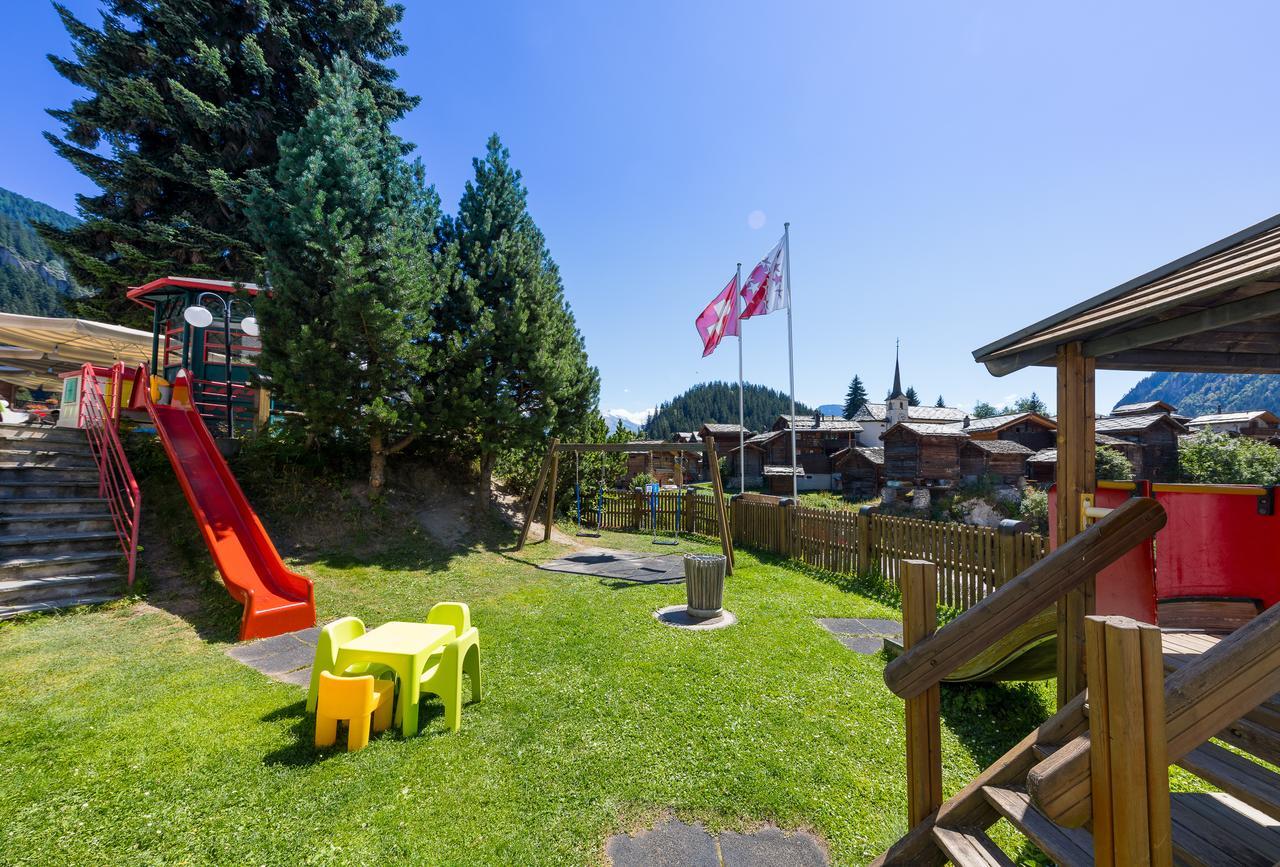 Hotel Blattnerhof Blatten bei Naters Eksteriør bilde